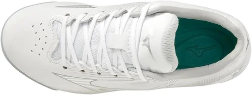 Vista 4 de Mizuno Girl's Wave Finch Lightrevo Jr. Molded Softball Shoe