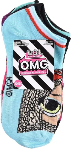 Vista 3 de L.O.L. Surprise! Calcetines Omg Dolls No Show para mujer