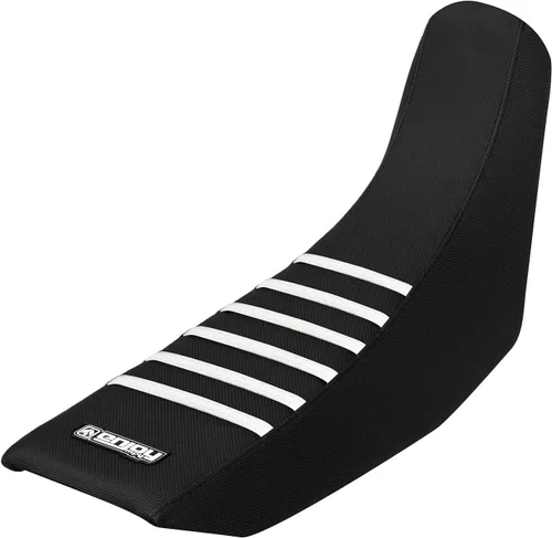 Vista 4 de Enjoy Mfg Funda de asiento compatible con Yamaha TTR 250 TTR250 - All Black/Black Ribs #92