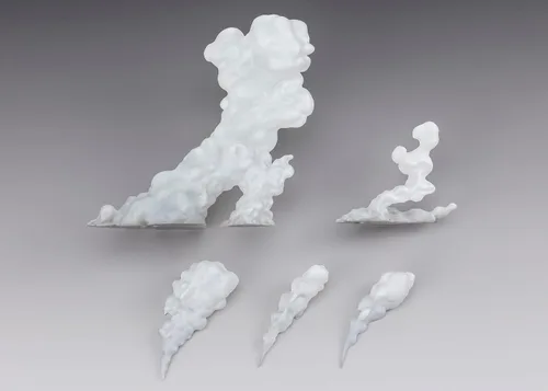 Vista 7 de TAMASHII NATIONS - Versión Blanco Humo para S.H.Figuarts Tamashii Effect Ver blanco ahumado.