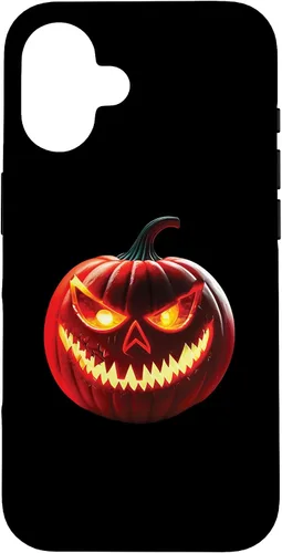 Vista 32 de Halloween Costume Scary Spooky Jack O Lantern Face Pumpkin Case for iPhone 17