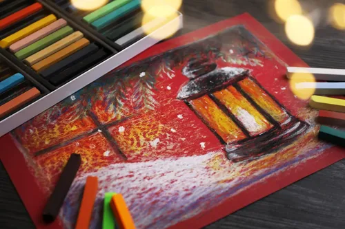 Vista 8 de Brusarth Juego de tizas pastel suaves no tóxicas para artistas profesionales, 48 colores pastel de tiza cuadrada para dibujar, mezclar, capas