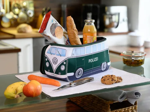 Vista 5 de BRISA VW Collection - Volkswagen Bolsa universal de neopreno para maquillaje, cosméticos, artículos de tocador para farmacia de viaje, en diseño