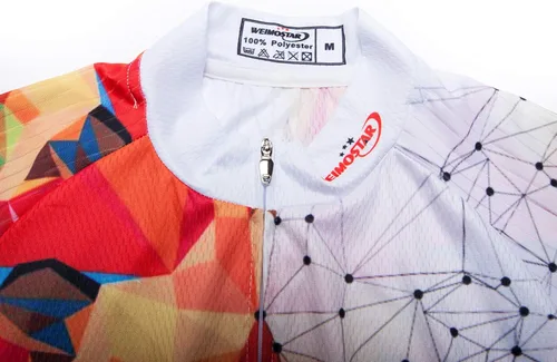 Vista 4 de Weimostar - Camiseta de ciclismo de manga corta para hombre
