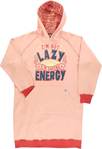 Vista 151 de Lazy One Sudadera con capucha de gran tamaño, ropa de dormir cómoda, vestido de suéter para mujer