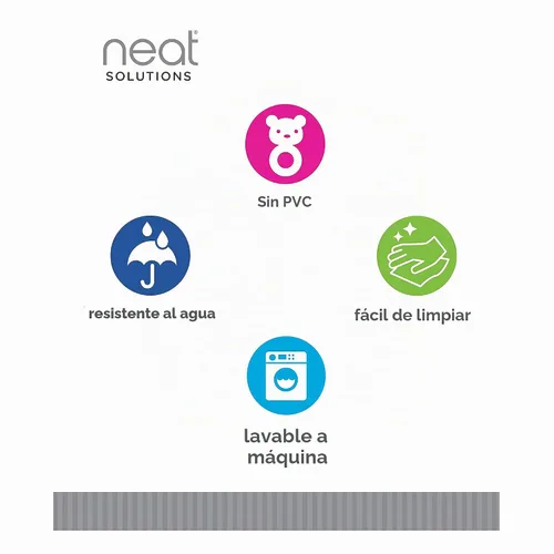 Vista 8 de Neat Solutions - Juego de baberos (10 piezas, resistente al agua)