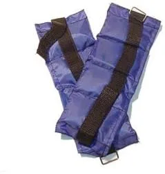 Vista 2 de Pesas de muñeca de tobillo: 10 libras/par y 2 libras/par (se venden como 2 pares). Gran regalo