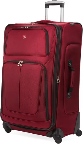 Vista 131 de SwissGear - Equipaje suave expandible Sion con ruedas, Negro