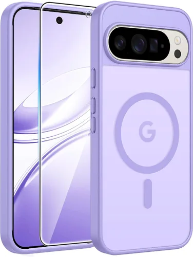 Vista 82 de FNTCASE para Samsung Galaxy Z Fold 7 Estuche Magnético: Funda de Teléfono Celular con Textura Mate Translúcida, Protección contra Caídas de Grado