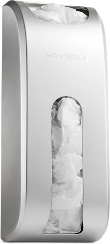 Vista 9 de Manterio - Organizador de bolsas de plástico para cocina Organizador de almacenamiento de bolsas de comestibles de plástico duradero para montaje
