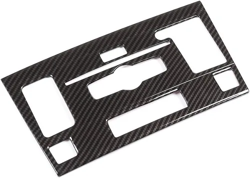 Vista 4 de YIWANG - Pomo de plástico ABS para coche para Mercedes Benz GLK Clase X204 2010-2012, Fibra de carbono