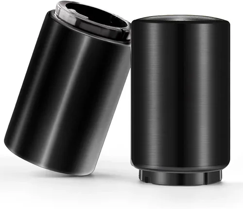 Vista 11 de Destapadores de Cerveza, abridor automático de botellas de cerveza, abrebotellas de cerveza con atrapador magnético de tapas, bares para el hogar