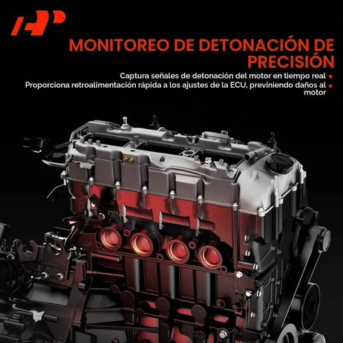 Vista 8 de A-Premium Sensor de detonación de golpes compatible con modelos Honda, Acura y Saturn - Accord 2003-2004 2006-2007, Pilot 2003-2008, Odyssey