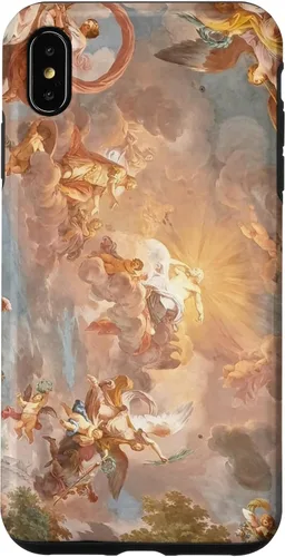 Vista 11 de Funda para iPhone 16, diseño de historia del arte renacentista, diseño de Michelangelo Sky
