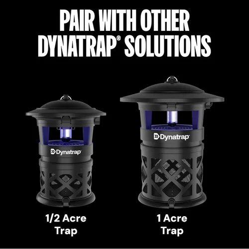 Vista 11 de Dynatrap Trampa portátil para insectos al aire libre, 1/4 acre, luz LED UV