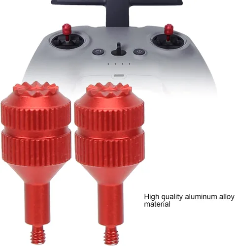 Vista 7 de FPV - Joysticks para control de drones, control de aluminio, 2 unidades, cómodas y almacenables para protector de palanca de mando de metal