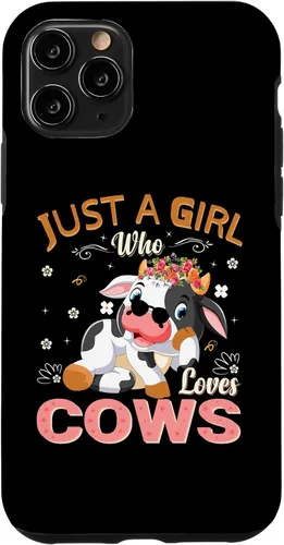 Vista 27 de Just A Girl Who Loves Cows Case for iPhone 16