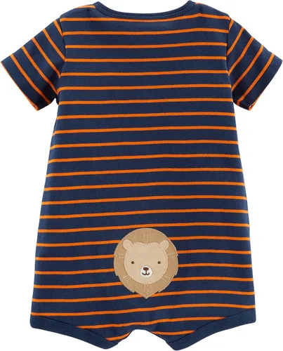 Vista 2 de Simple Joys by Carters Mameluco a presión para bebé paquete de 3