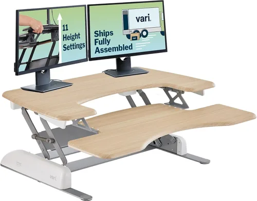 Vista 9 de Varidesk – Escritorio de Pie Altura Regulable – Pro Plus 36, Negro