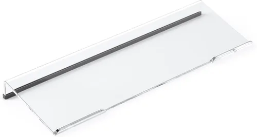 Vista 10 de Richboom - Soporte para teclado de computadora, inclinado, elevador de teclado de PC para escritura ergonómica fácil, bandeja de teclado acrílica