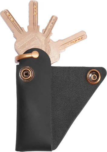 Vista 2 de Leather Key Fob, Key Organizer, Leather Key Case