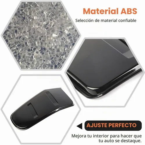 Vista 3 de RT-TCZ Cubierta de lámpara de luz trasera, marco de guardia, biseles, accesorios de decoración para Ford Mustang (2010-2012 negro ahumado)