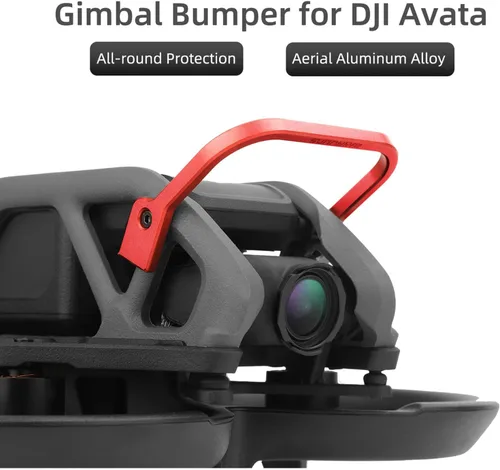 Vista 2 de Avata Gimbal Bumper Guard para DJI Avata FPV Drone Accesorios PTZ Protect Bar Aleación de Aluminio Cámara Anti-Colisión