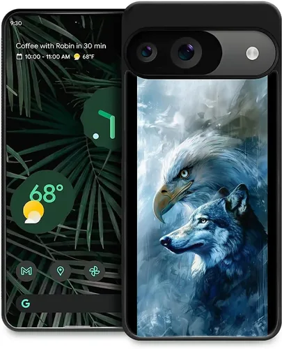 Vista 115 de Compatible con Google Pixel 4A 5G Mobile Case Creative Acrylic Panel trasero Silicona Protección Grip especialmente diseñado para Google Pixel 4A 5G