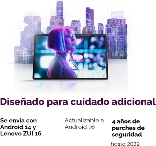 Vista 10 de Lenovo Idea Tab Pro with Google Gemini - Student Tablet - 12.7” 3K LCD Display - 8 GB Memory - 128 GB Storage - MediaTek Dimensity 8300 - Includes