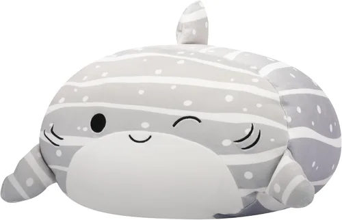 Vista 14 de Squishmallows Stackables Original - Mapache Javari de 12 pulgadas en lavanda ultra suave, oficial de Jazwares Marmota Lavanda