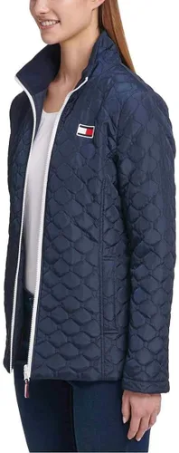 Vista 7 de Tommy Hilfiger abrigo básico para mujer invierno frío