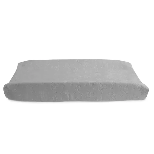 Vista 8 de Serta Perfect Sleeper Almohadilla contorneada para cambiar con funda de felpa, gris