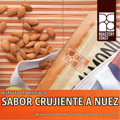 Vista 8 de Roastery Coast - Nueces diarias Almendras recién tostadas Almendras a granel 3 LB Nueces sin sal Tostadas lentamente al aire Pasteurizadas