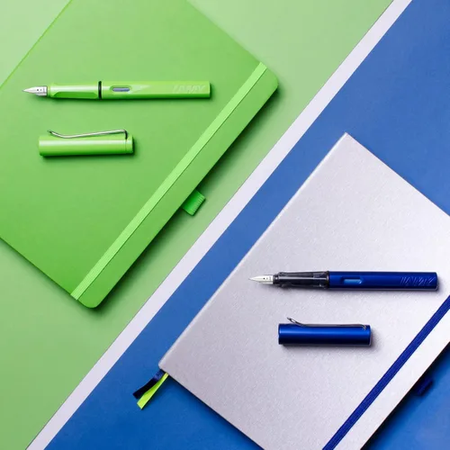 Vista 4 de Lamy Safari - Pluma estilográfica, color verde, punta fina