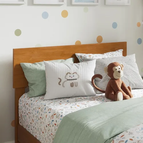 Vista 6 de AFI, Orlando - Cama individual con plataforma de perfil bajo, color caramelo claro