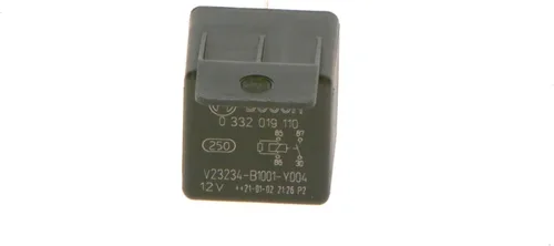 Vista 2 de BOSCH 0332019110 Mini Relé Normalmente Abierto - 4 Pines, 12 V, 30 A - Individual