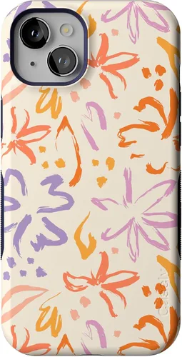 Vista 24 de Casely Funda para iPhone 15 Plus Todas las cosas divertidas Diversión en días laborables Diseño protector audaz Compatible con MagSafe