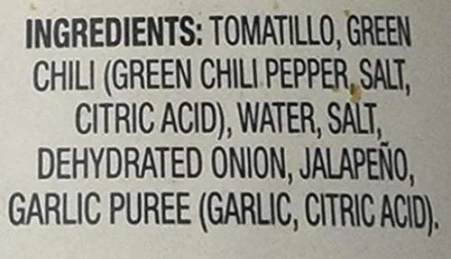 Vista 4 de Trader Joe's Fresh Tomatillos & Jalapeño Green Salse Verde - 12 oz.