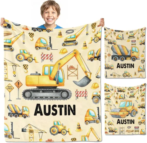 Vista 10 de Manta de bebé personalizada con nombre, manta de nombre personalizado para niños, mantas de franela suave en Pascua, regalos personalizados de bebé