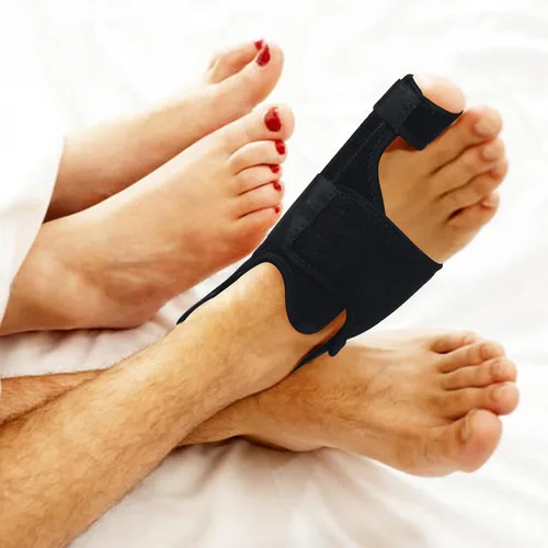 Vista 5 de MOONSMILE 1 par de correctores de juanetes de pies para mujeres y hombres, férula nocturna para juanetes, enderezador de dedo gordo para el pie