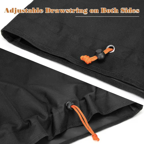 Vista 3 de HODRANT Funda para parrilla compatible con parrilla Ninja OG701 OG751 Woodfire, bolsa de accesorios para parrilla de barbacoa con asa y bolsillo