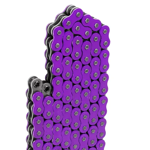 Vista 4 de Caltric Cadena de transmisión de anillo tórico de color morado compatible con Suzuki Dl650 Dl-650 Vstrom 650 2007-2010