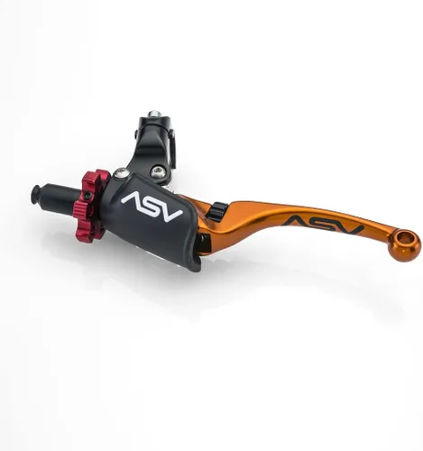 Vista 6 de ASV - Palanca de embrague irrompible F4 Quad ATV con PRO Perch # CD F406PX - Azul corto