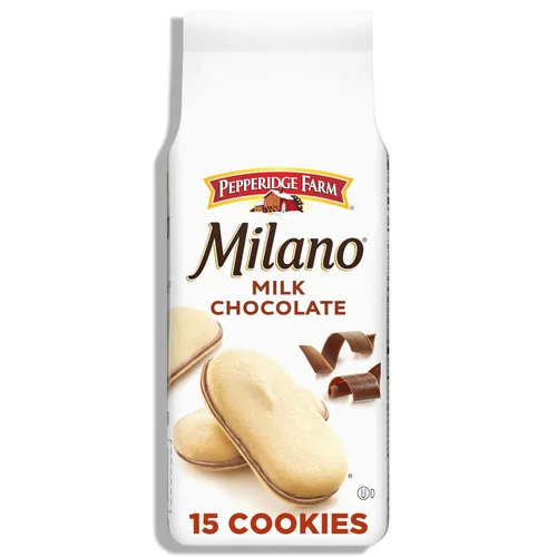 Vista 11 de Pepperidge Farm Milano - Galletas de chocolate oscuro, bolsa de 6 onzas (15 galletas)