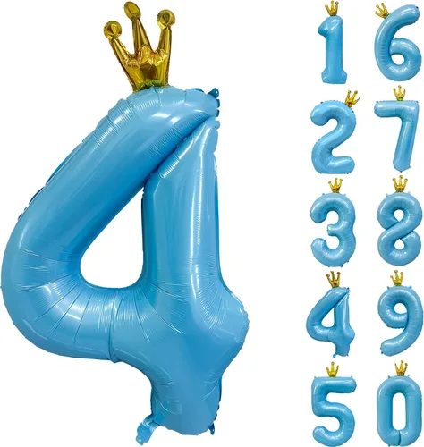 Vista 158 de Globos gigantes de helio de aluminio de 40 pulgadas, color negro, globos digitales grandes del número 0 para decoración de fiesta de cumpleaños