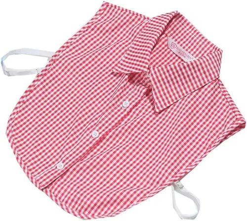 Vista 10 de YEKEYI Blusa Lady Half Shirt - Cuello desmontable Dickey para mujer 1