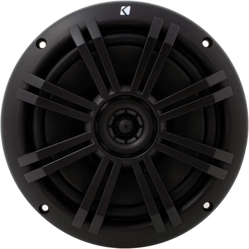 Vista 5 de KICKER Paquete de altavoces coaxiales marinos de repuesto OEM negro de 6.5 "4 ohmios - 8 altavoces Eight black 6.5 in 4-ohm coaxial OEM