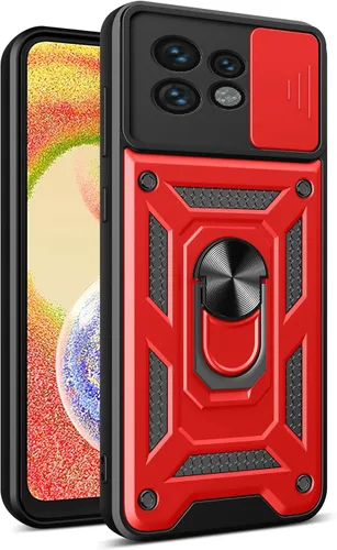 Vista 20 de Compatible con carcasa de soporte Infinix Zero Ultra 5G, con cubierta de lente de cámara deslizante compatible con funda Infinix Zero Ultra 5G Negro