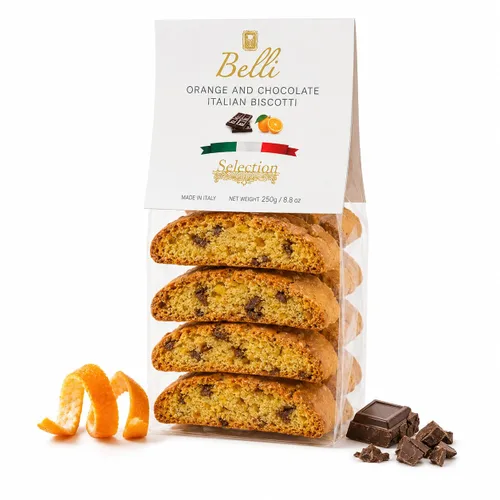 Vista 10 de Biscotti italiano de limoncello Hecho en Toscana, Italia Galletas tradicionales semi suaves Belli