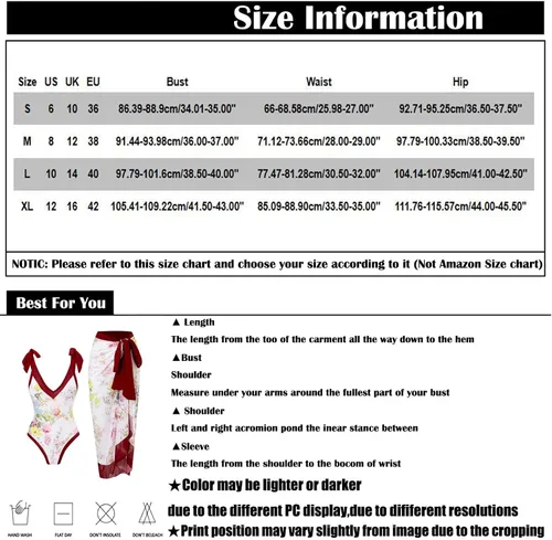 Vista 4 de Traje de baño estampado para mujer, sin mangas, ajustado, de una pieza, con traje de baño, falda larga